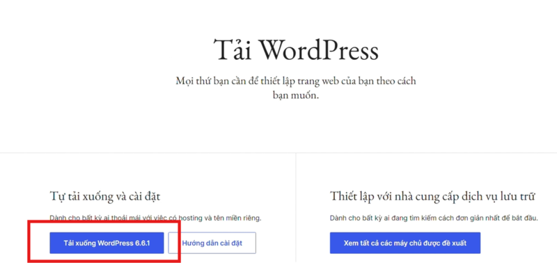 Huong dan tao Website bang WordPress nhanh chong chi voi 3 phut 2 