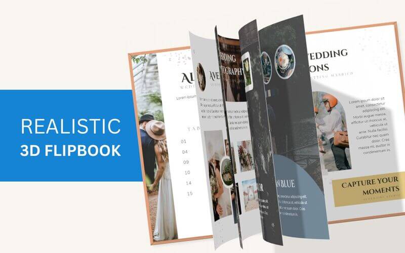 3D FlipBook tạo ấn tượng cho người xem