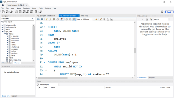 Các khái niệm cơ bản trong MySQL