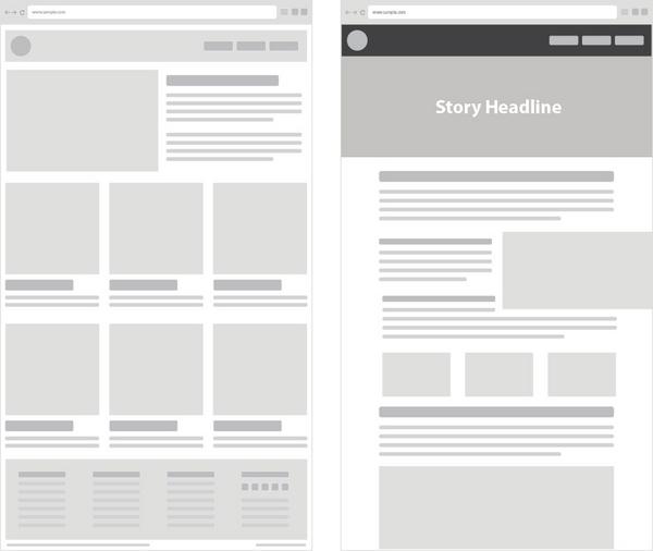 Cập nhật xu hướng thiết kế layout website mới nhất