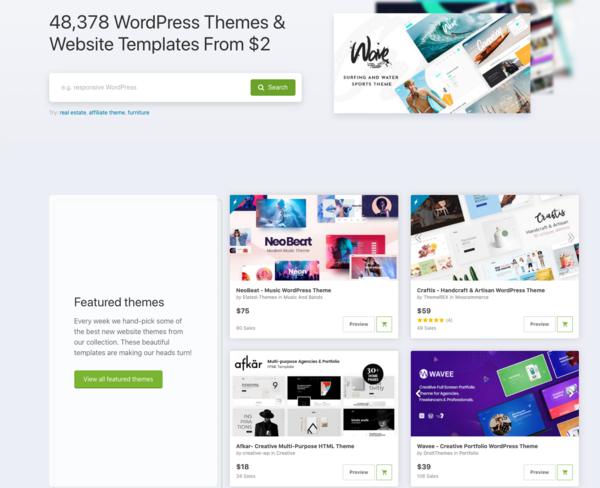 ThemeForest có phải lựa chọn duy nhất? So sánh với các nền tảng thay thế