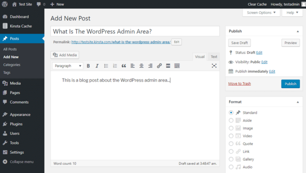 WordPress Dashboard là gì? Tổng quan về trung tâm điều khiển website