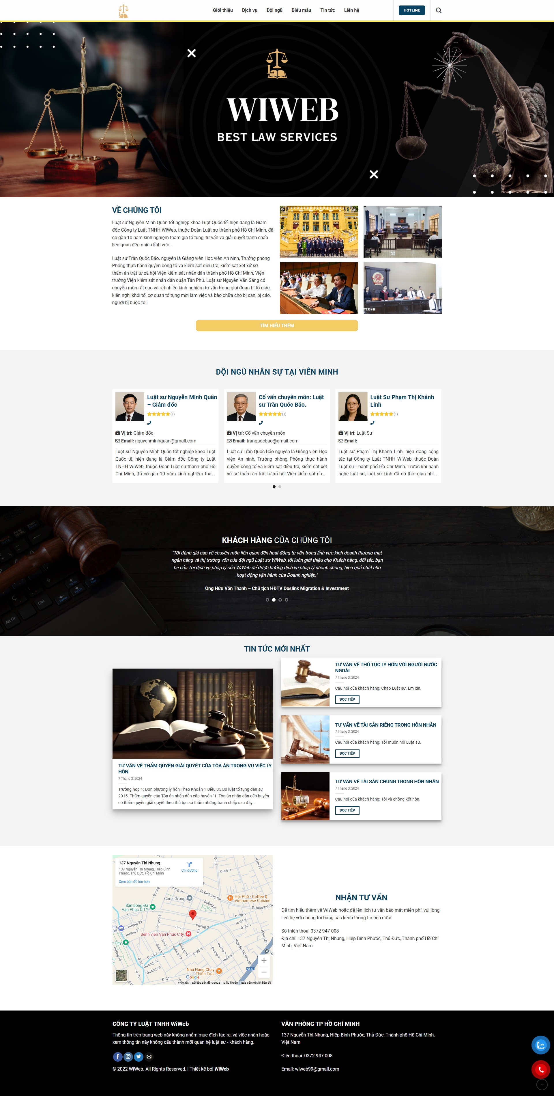 Theme công ty luật