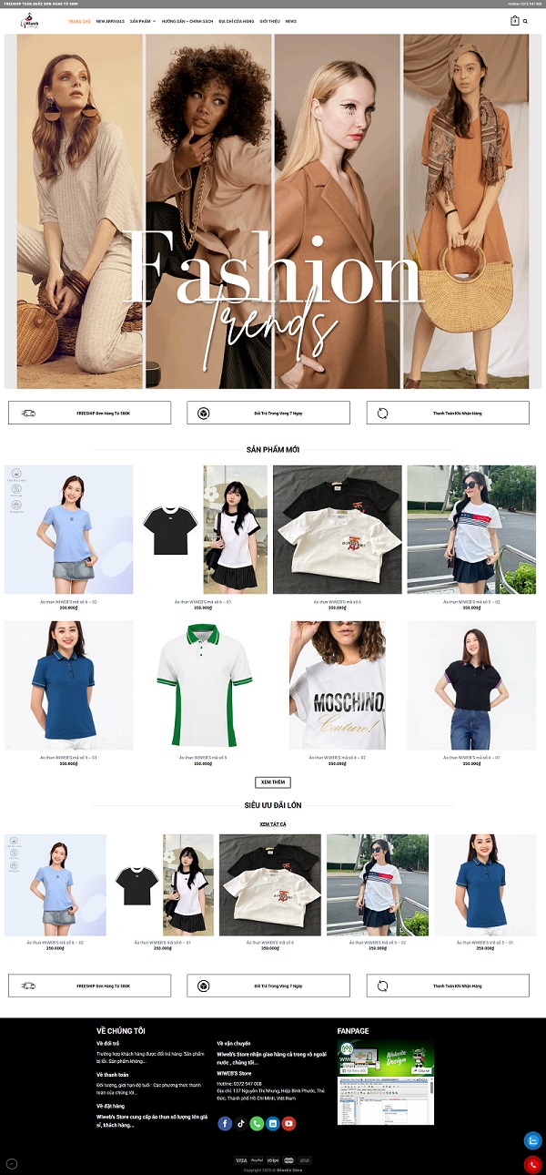 Website thời trang 2 Thumbnail