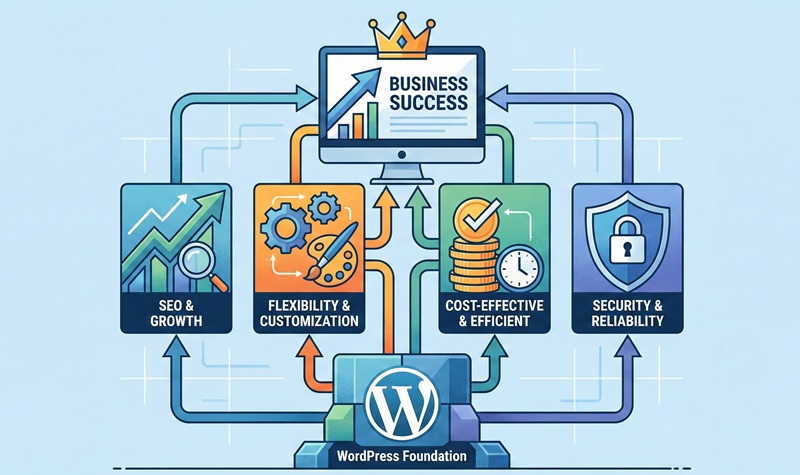 Vì sao doanh nghiệp nên chọn thiết kế Website trên nền tảng WordPress?