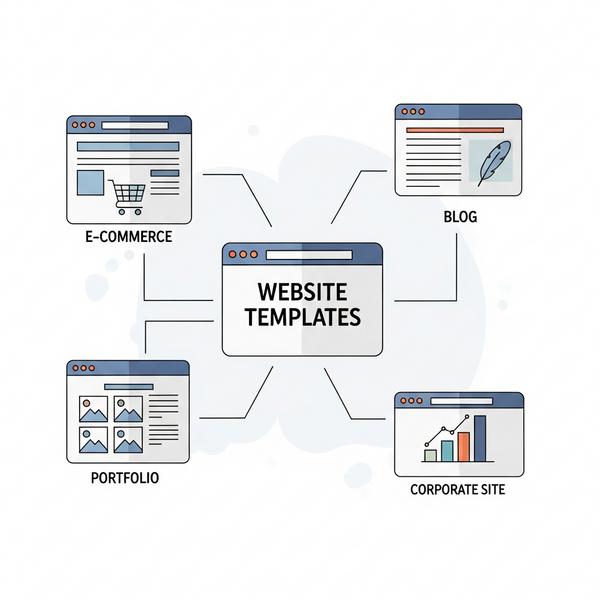 Các loại Website Template phổ biến nhất hiện nay