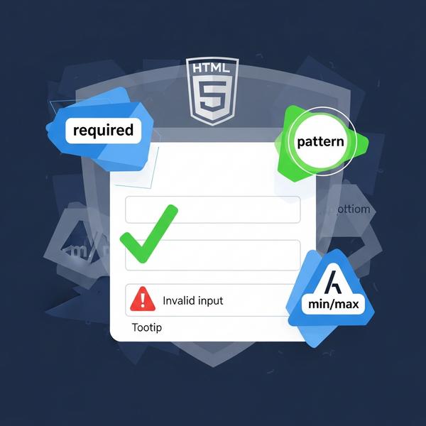 Các thuộc tính Validate Form cơ bản trong HTML5