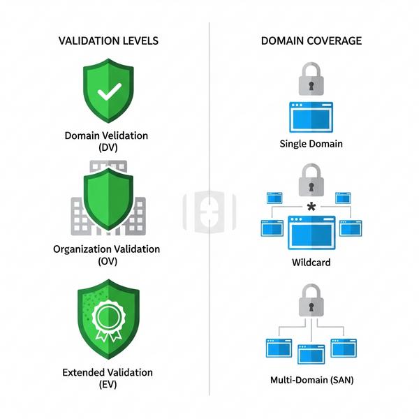 Chứng chỉ SSL có mấy loại? Phân loại chi tiết