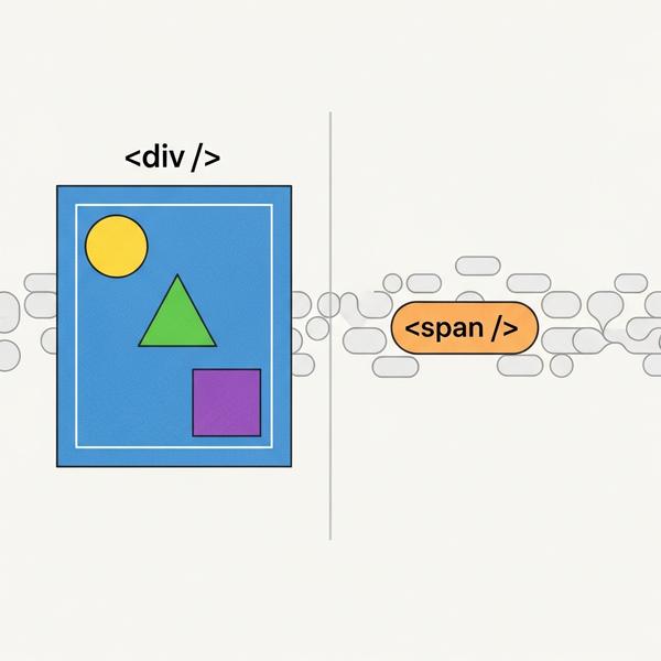 Giới thiệu chung về thẻ Div và Span trong HTML