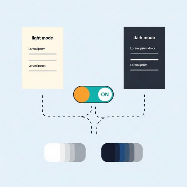 Ví dụ Thực chiến: Xây dựng Chức năng Dark Mode với CSS Variables