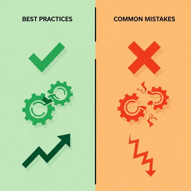 Best Practices và Các lỗi thường gặp cần tránh