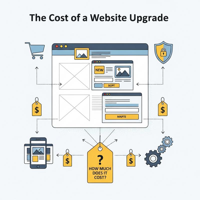 Chi phí nâng cấp 1 website là bao nhiêu?