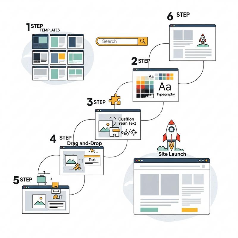 Hướng dẫn 6 bước tạo website cho người không biết code