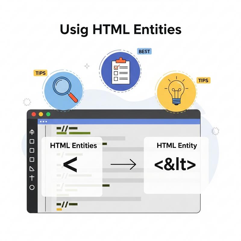Mẹo và Lưu ý khi làm việc với HTML Entities