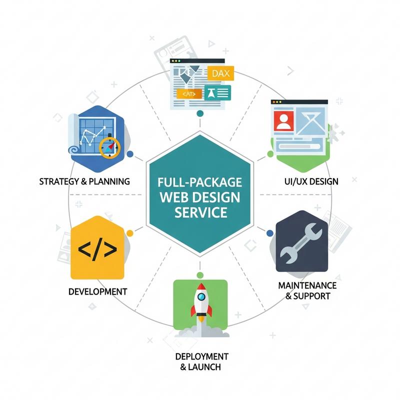 Một Dịch vụ Thiết kế Web Trọn gói bao gồm những gì?