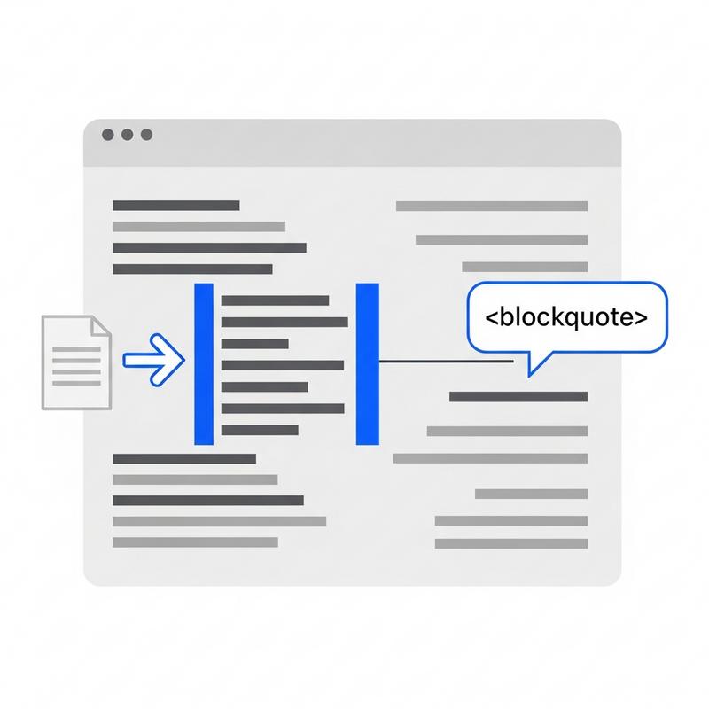 Thẻ blockquote là gì? Công dụng chính trong HTML