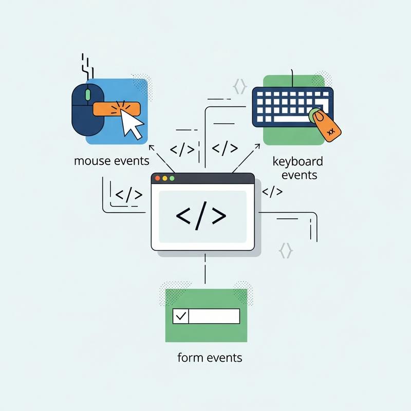 Các Loại Sự kiện JavaScript Phổ biến (Kèm ví dụ Code)