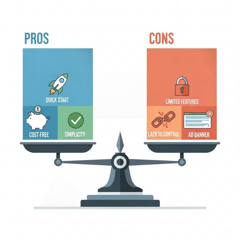 Có nên làm website miễn phí không? Phân tích ưu và nhược điểm