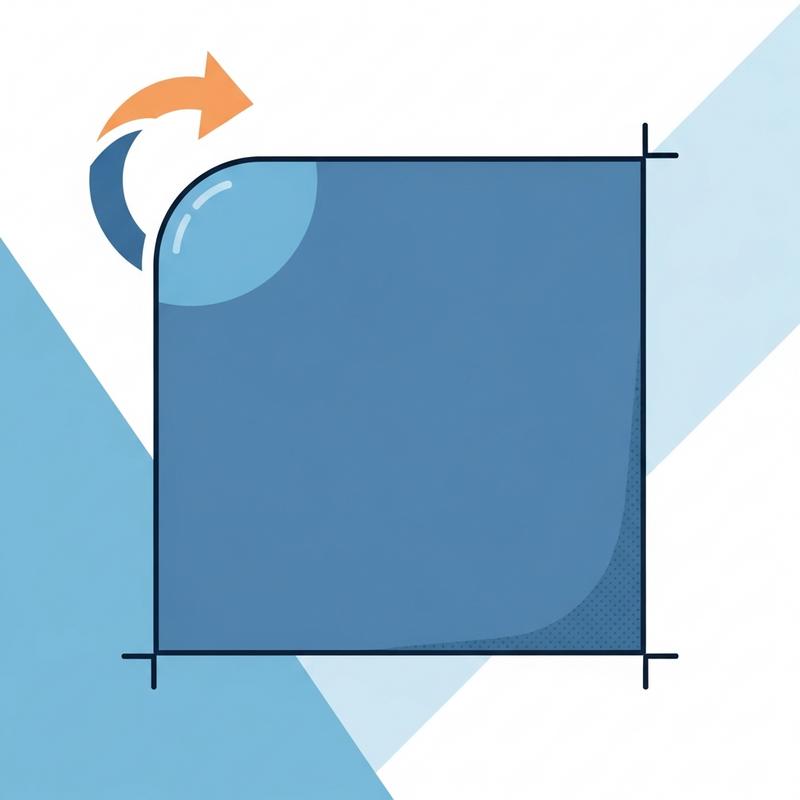 Làm cách nào để chỉ bo tròn một góc (Specific Corners)?