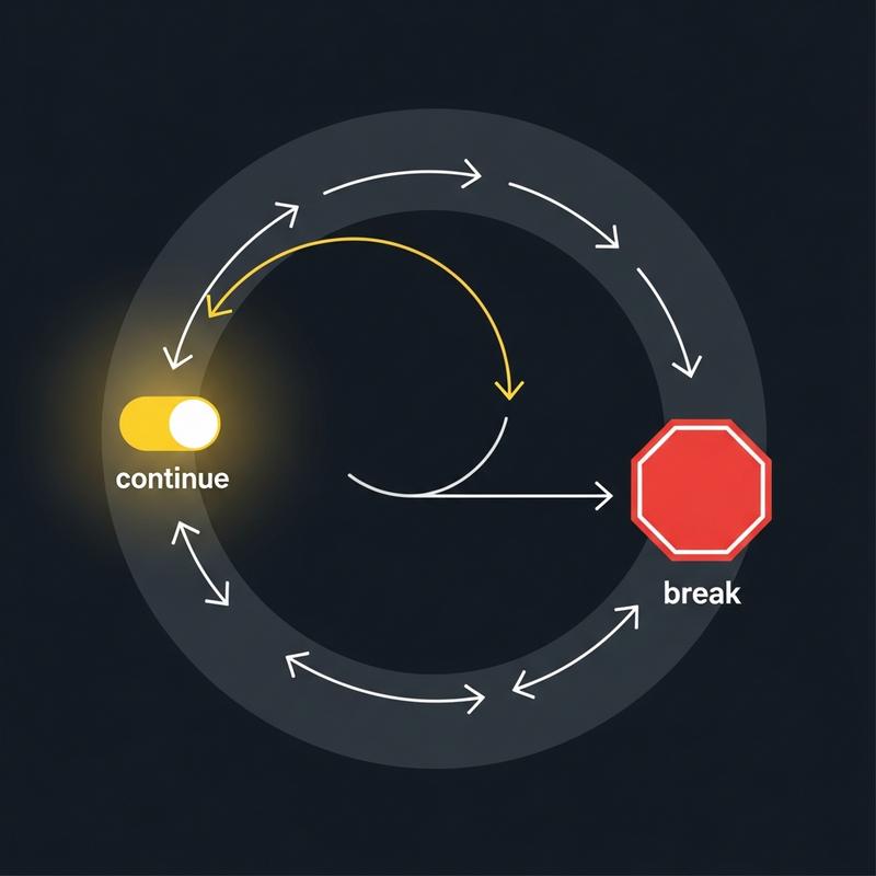 Làm chủ Vòng lặp với Lệnh break và continue