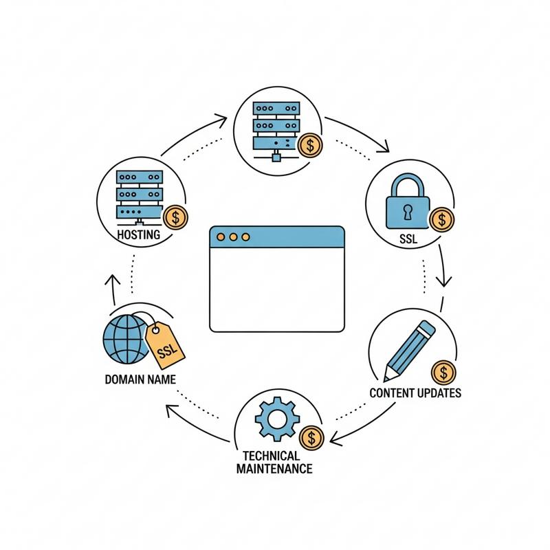 Tổng quan các khoản chi phí duy trì website hàng năm bạn cần biết