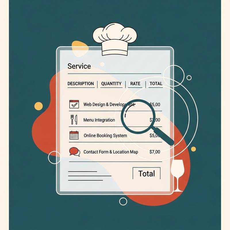 Báo Giá Chi Phí Thiết Kế Website Nhà Hàng Chi Tiết Và Minh Bạch