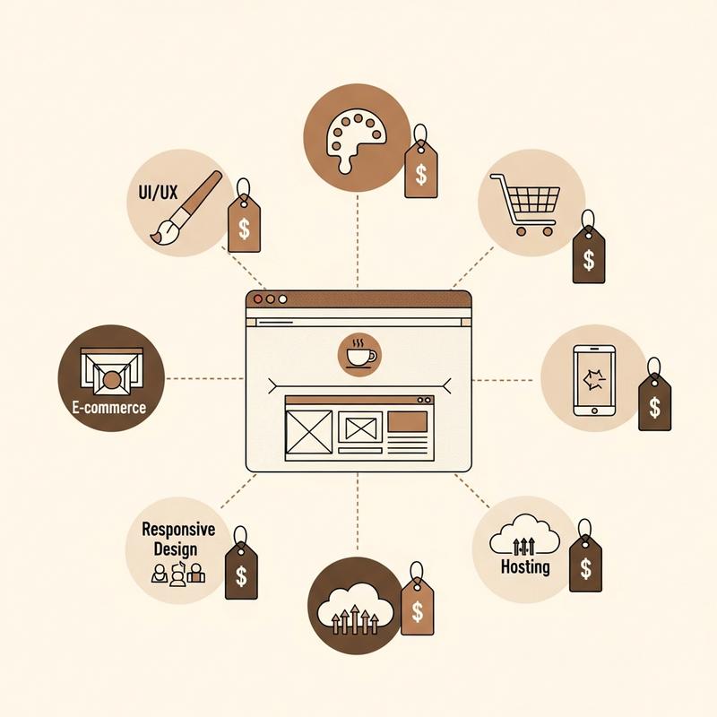 Báo giá thiết kế website quán cà phê chi tiết và minh bạch