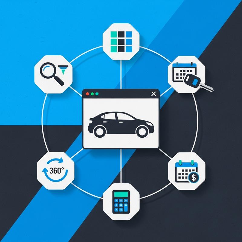 Các Chức năng Không thể thiếu của một Website Bán xe ô tô Hiện đại