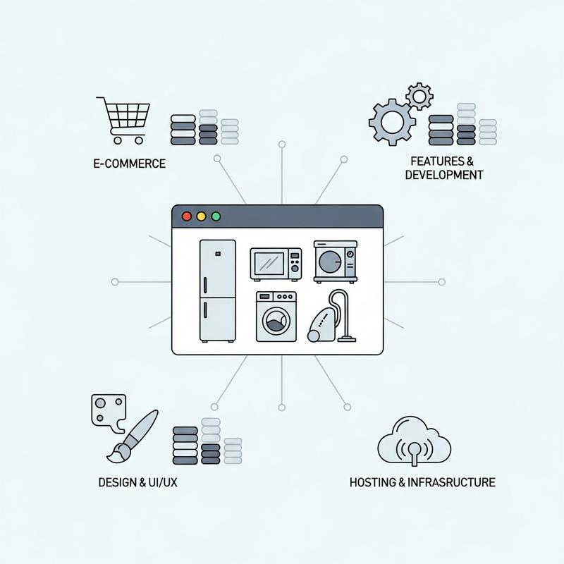 Chi phí thiết kế website bán đồ gia dụng là bao nhiêu?