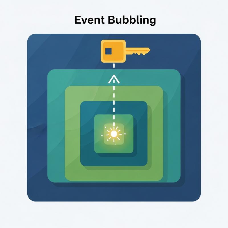 Cơ chế hoạt động: Event Bubbling chính là chìa khóa
