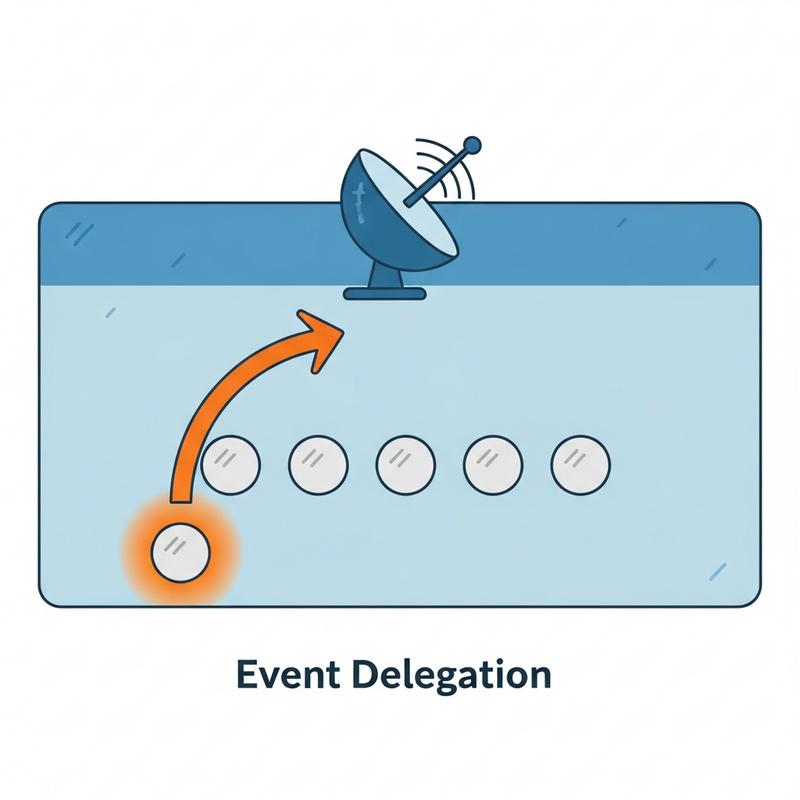 Event Delegation là gì? Một ví dụ dễ hiểu