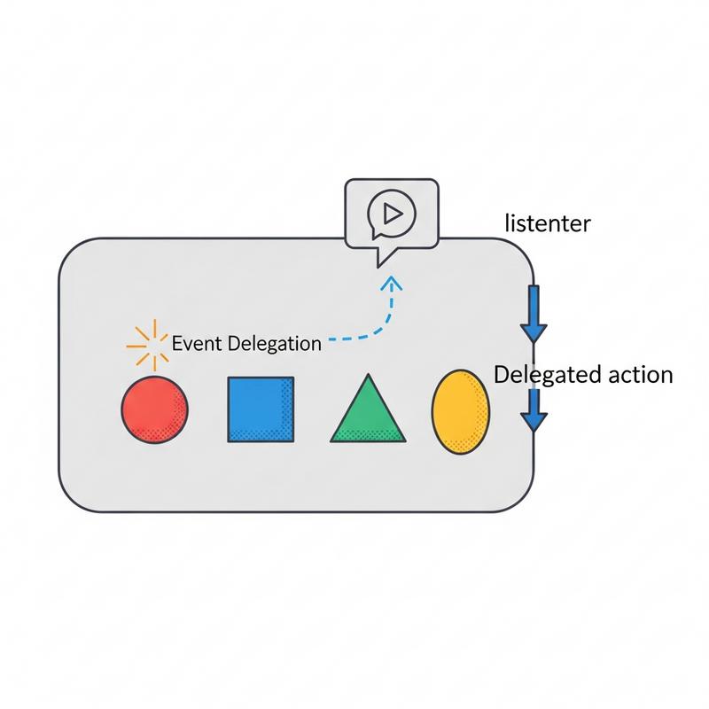 Hướng dẫn triển khai Event Delegation chi tiết