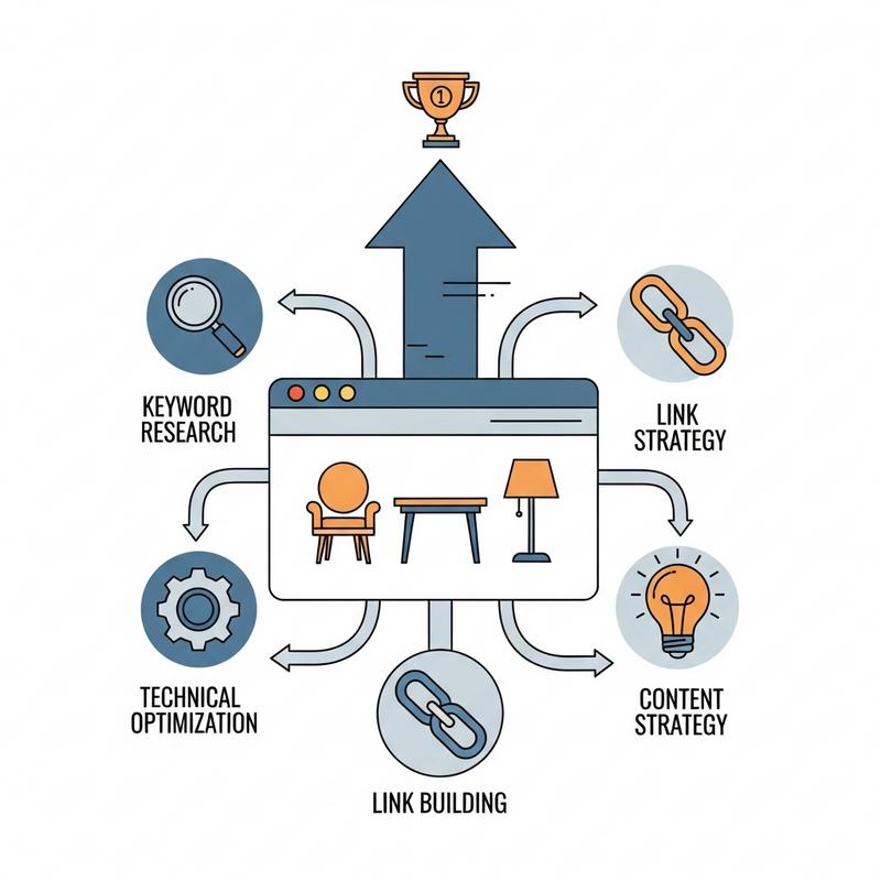 Làm thế nào để Tối ưu SEO cho Website Nội thất hiệu quả?