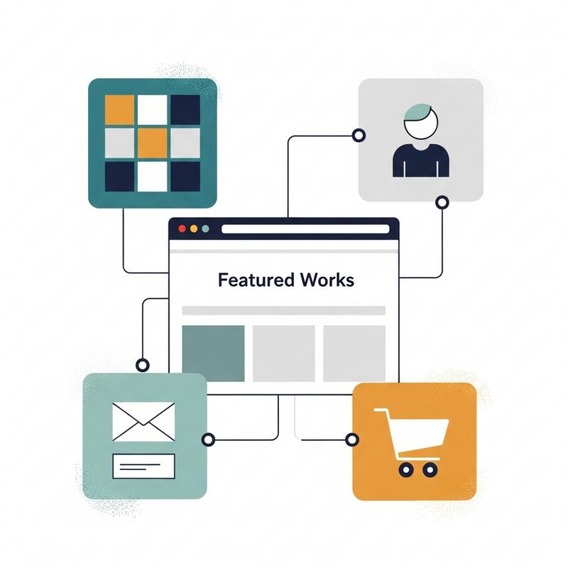 Một website portfolio nghệ thuật hiệu quả cần có những chức năng gì?