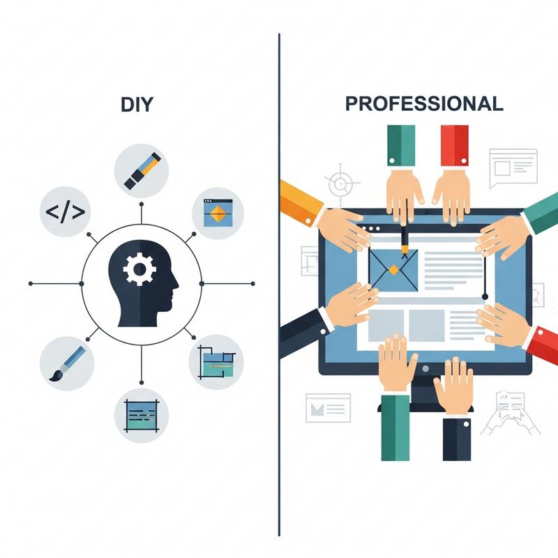 Nên tự thiết kế website cá nhân hay thuê dịch vụ chuyên nghiệp?