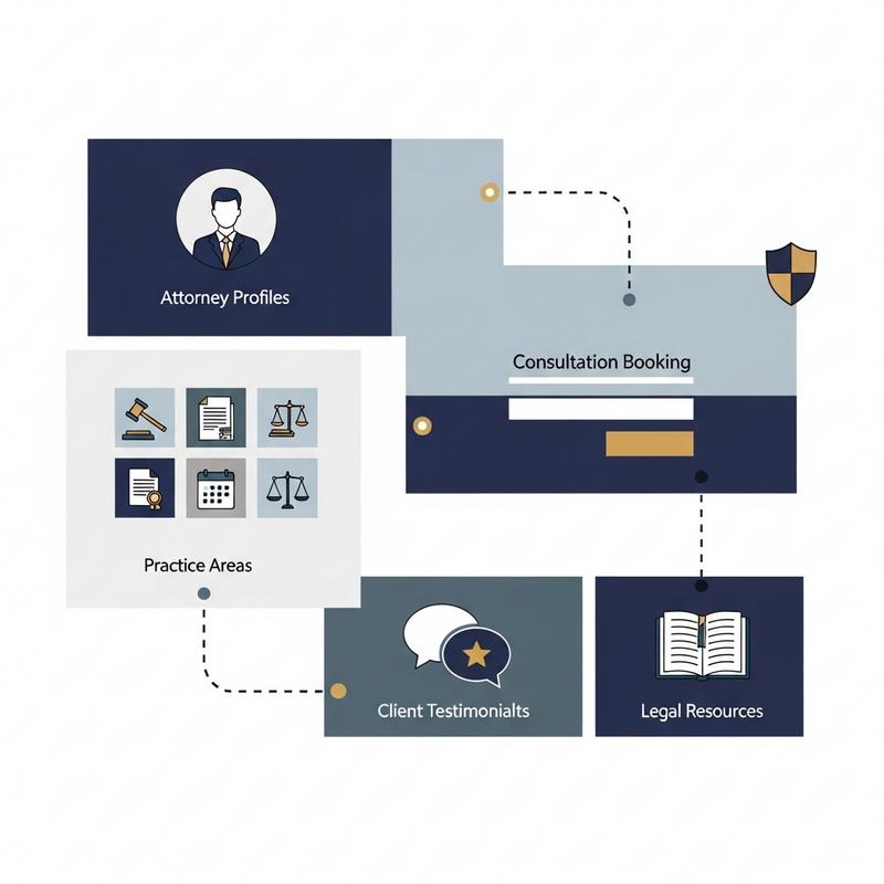 Những tính năng bắt buộc phải có của một website công ty luật