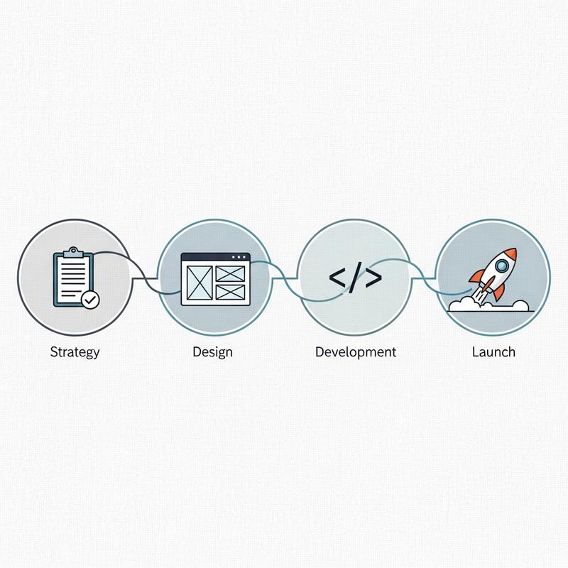 Quy trình thiết kế web ngành may mặc chuyên nghiệp và minh bạch