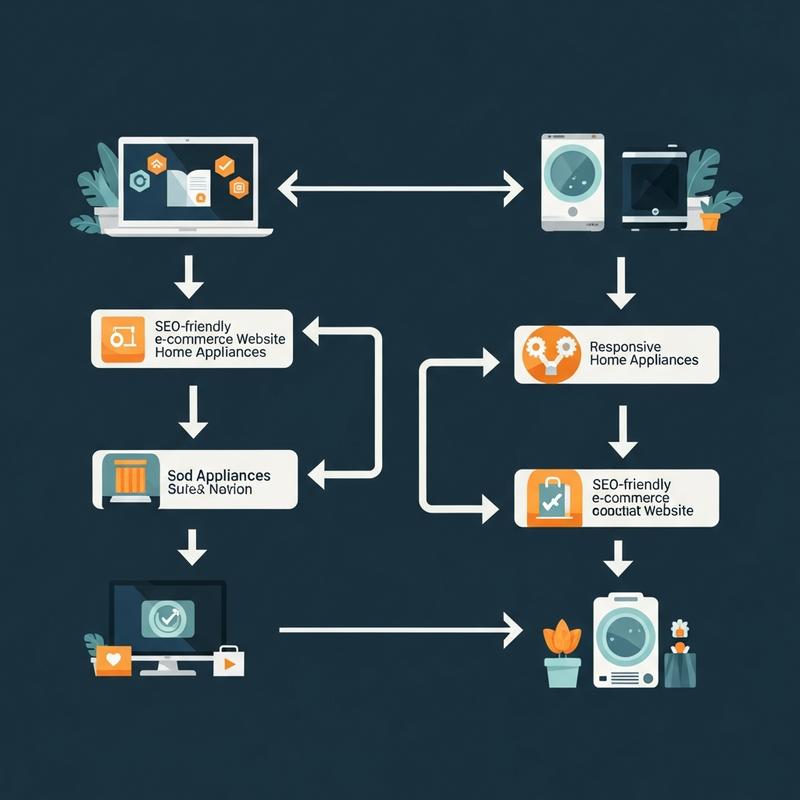 Quy trình thiết kế website bán đồ gia dụng chuẩn SEO và Responsive