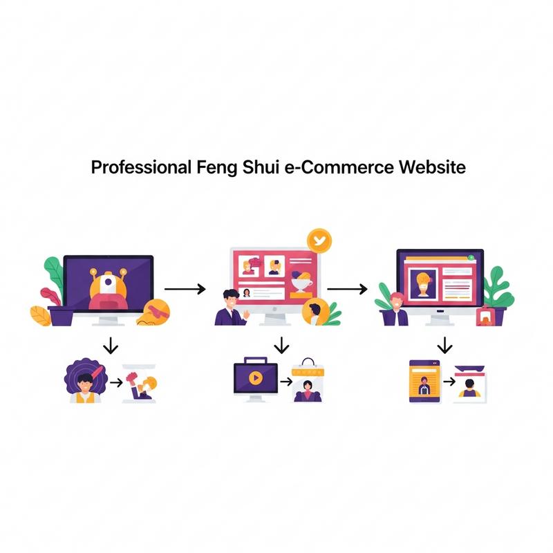 Quy trình thiết kế website bán đồ phong thủy chuyên nghiệp tại Wiweb