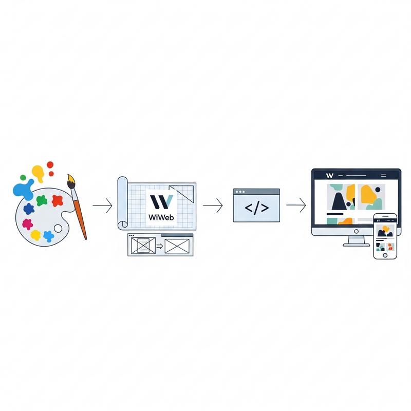 Quy trình thiết kế website cho nghệ sĩ chuyên nghiệp tại WiWeb