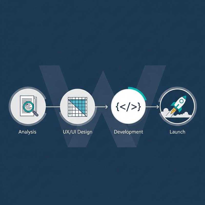 Quy trình thiết kế website khách sạn minh bạch và chuyên nghiệp tại WiWeb