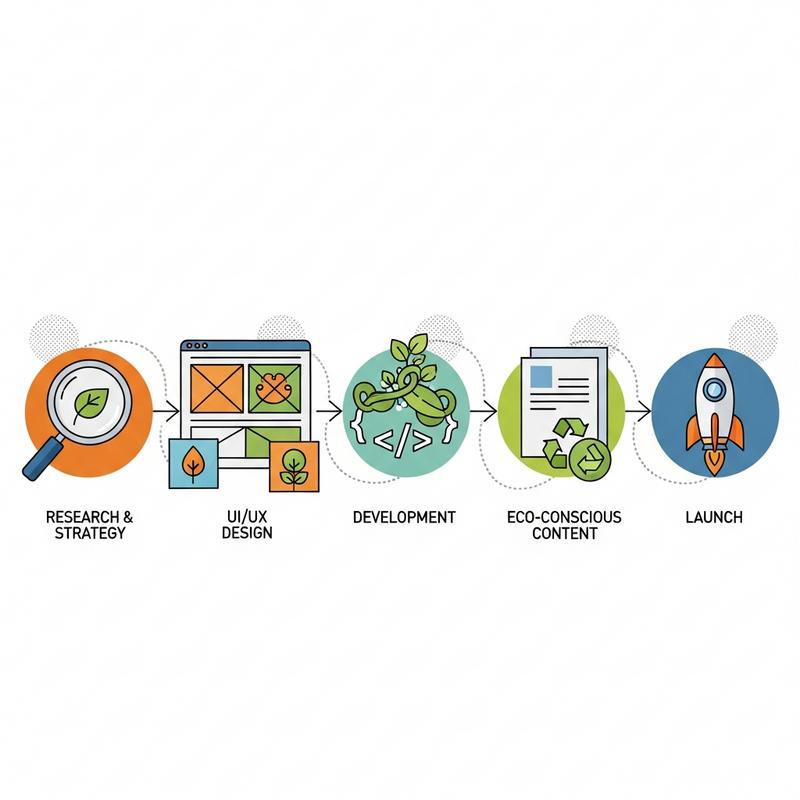 Quy trình thiết kế website vệ sinh môi trường bài bản tại WiWeb