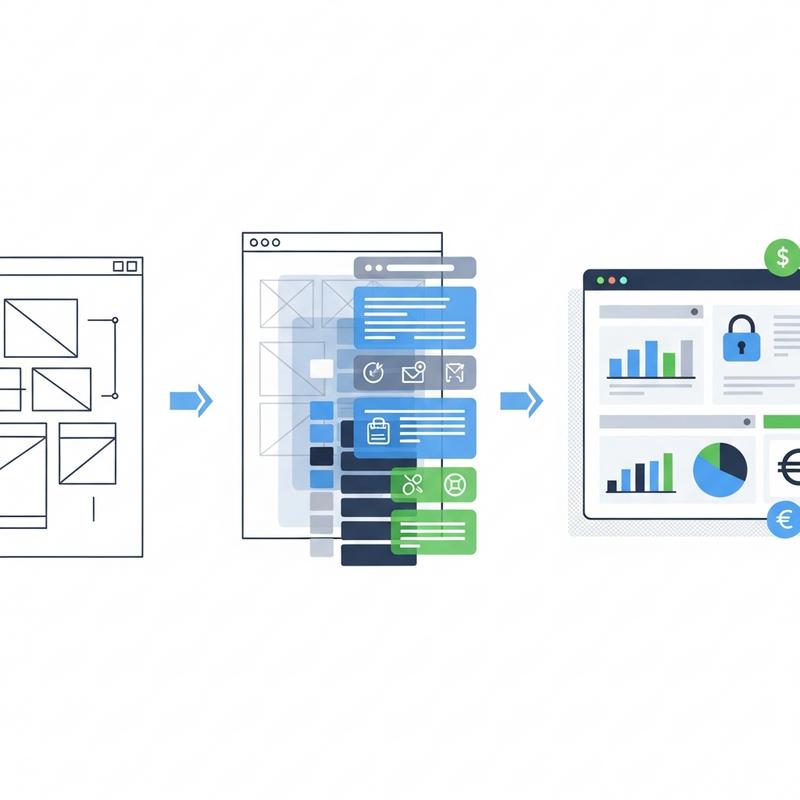 Quy Trình Thiết Kế Website Tài Chính Minh Bạch & Chuyên Nghiệp