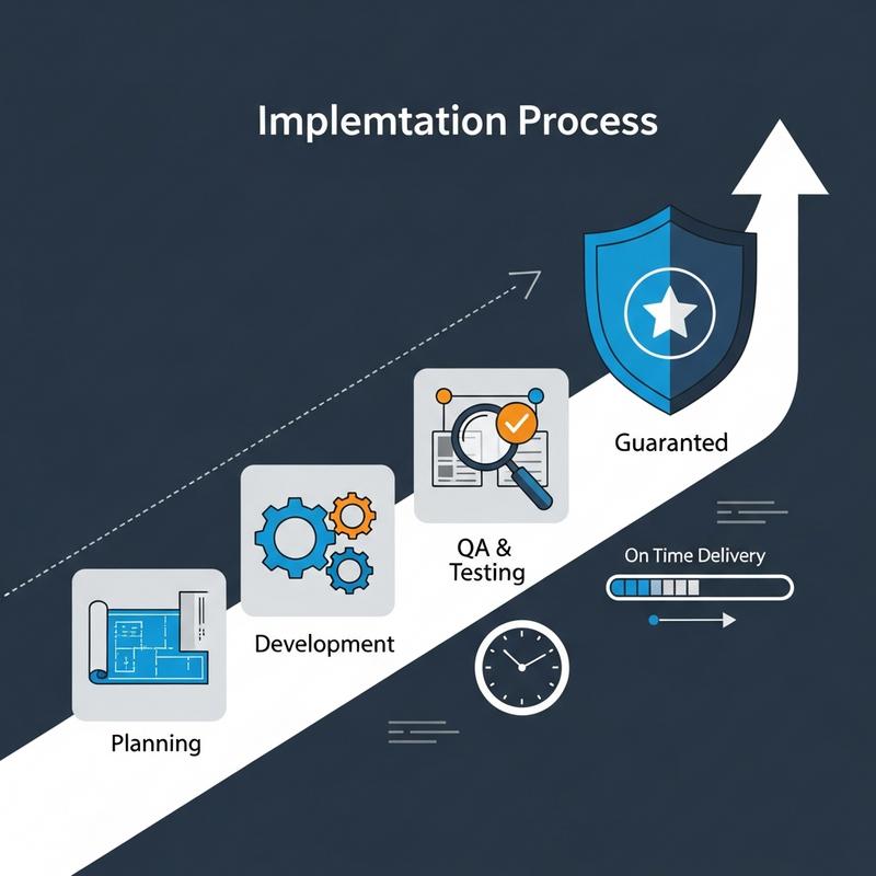 Quy Trình Triển Khai Chuyên Nghiệp - Đảm Bảo Tiến Độ và Chất Lượng