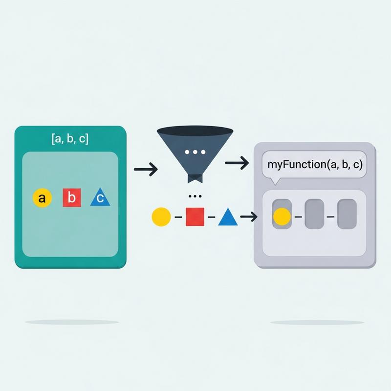 Sử dụng Spread Operator trong lời gọi Hàm (Functions)