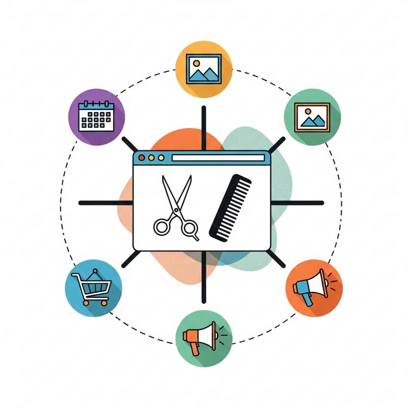 Tại sao một website chuyên nghiệp là "vũ khí" không thể thiếu của salon tóc?