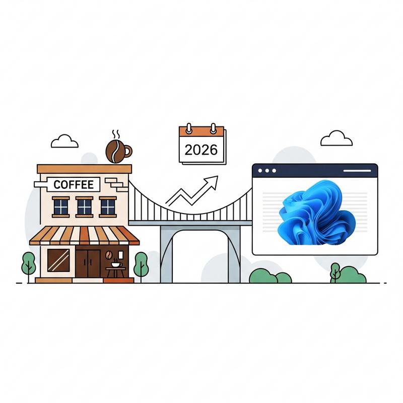 Tại sao quán cà phê của bạn không thể thiếu một website chuyên nghiệp trong năm 2026?