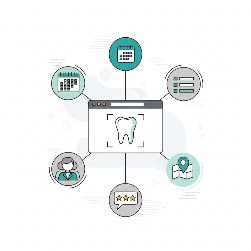 Website nha khoa cần có những chức năng gì để hoạt động hiệu quả?