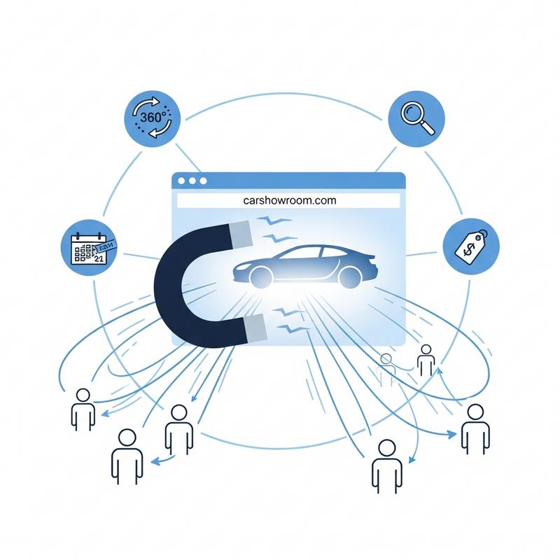 Làm thế nào để Website Showroom ô tô Thu hút Khách hàng?