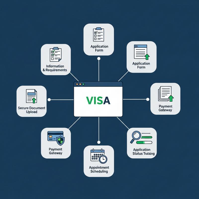 Website Visa cần những chức năng gì để hoạt động hiệu quả?